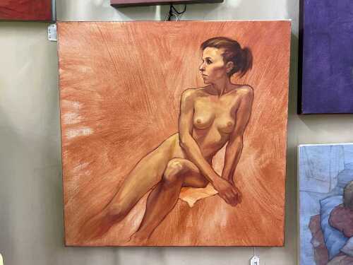Roz McQuillan, Annie. Oil painting on linen
