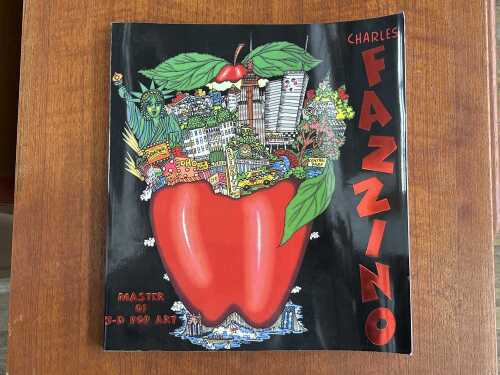 Charles Fazzino: Master of 3-D Pop Art book, autographed by the artist