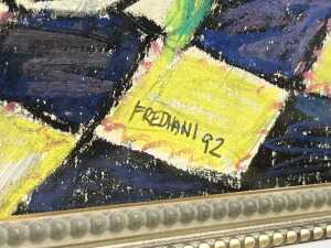 Fredhani, Dream a Little Dream, 1992. Pastel drawing on paper - 3
