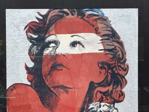 David Bromley (1960-), Hillary. Acrylic painting on board