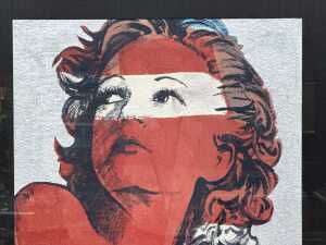 David Bromley (1960-), Hillary. Acrylic painting on board