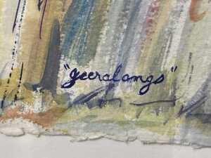 Betty Jungwirth, Jeeralangs. Watercolour painting on paper - 3