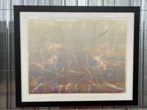 Ian Gardiner (1943-), minimal abstract, 1980, A/P. Lithographic print on paper - 2