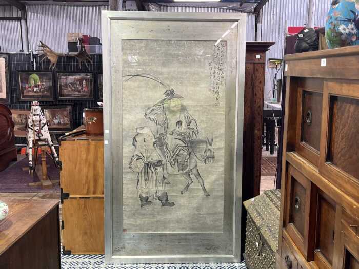Antique Chinese ink drawing