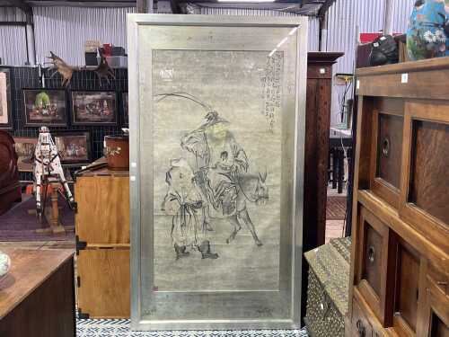Antique Chinese ink drawing