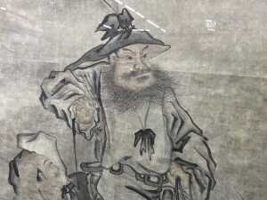 Antique Chinese ink drawing - 2