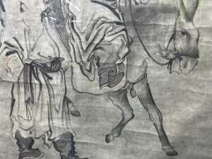 Antique Chinese ink drawing - 3