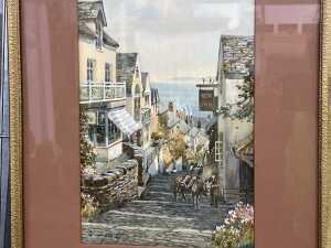W.H. Sweet (1889-1943), Clovelly (2). Pair of watercolour paintings on paper - 2