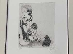 After Norman Lindsay, Temptation, 180/550. Facsimile etching on paper - 2