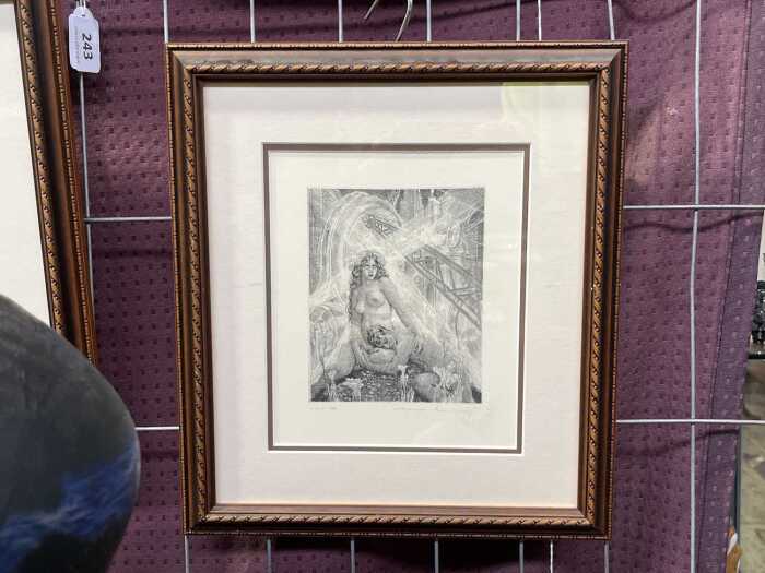 After Norman Lindsay, Our Earth, 137/550. Facsimile print on paper