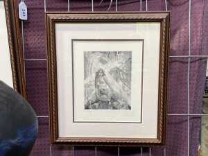 After Norman Lindsay, Our Earth, 137/550. Facsimile print on paper