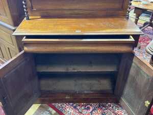 Victorian mahogany chiffonier - 3