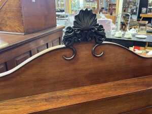 Victorian mahogany chiffonier - 4
