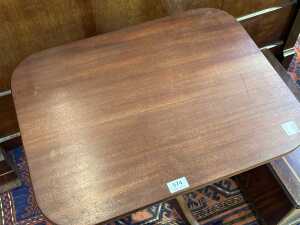 Georgian mahogany occasional table - 2