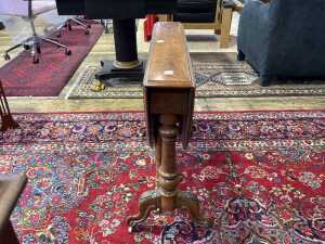 Victorian burr walnut Sutherland table - 3