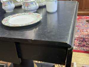 Antique black painted timber sofa table - https://abbeysauctions.go-auction.com/admin/stockitem/stockitemedit/37582/# - 4
