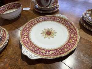 Royal Albert 'Florentine' porcelain tea setting for eight - 2