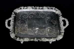 Antique silver plated tableware - 5