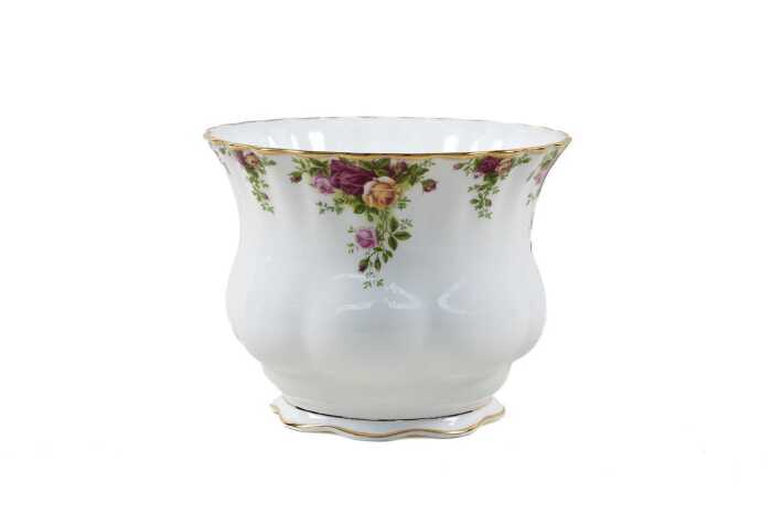 Royal Albert 'Old Country Roses' porcelain jardiniere