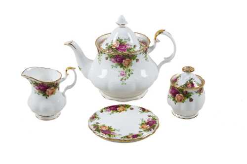 Royal Albert 'Old Country Roses' porcelain tea service