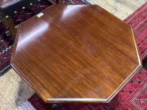 Victorian cedar and blackwood occasional table - 2