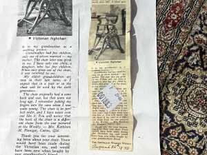 Victorian oak metamorphic highchair - 8