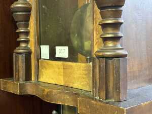 Antique Viennese style wall clock - 5