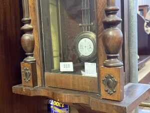 Antique Viennese style wall clock - 5