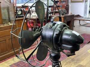 GEC cast metal electric table fan, 1920s - 3