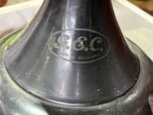 GEC cast metal electric table fan, 1920s - 4