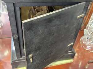 Antique French slate mantel clock - 6