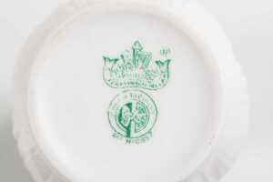 Three Belleek porcelain pieces - 5