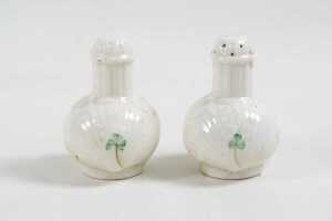 Belleek Shamrock porcelain pieces - 4