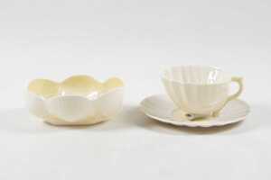 Belleek shell-pattern porcelain - 2