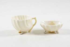 Belleek shell-pattern porcelain - 4