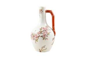 Victorian Royal Worcester 'Patent Metallic' porcelain jug