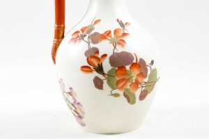 Victorian Royal Worcester 'Patent Metallic' porcelain jug - 4