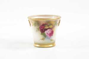Two antique Royal Worcester porcelain vases - 3