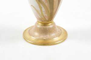 Victorian Doulton Burslem twin handled porcelain vase - 4