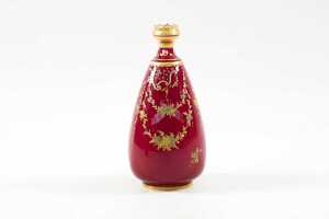 Two Royal Crown Derby porcelain vases - 2