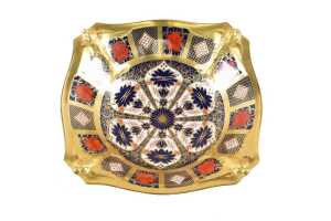 Royal Crown Derby Imari porcelain footed bowl - 2
