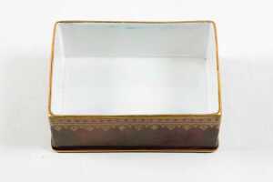 Antique Keeling 'Losol Ware' lustre porcelain box - 3