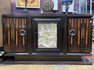 Art Deco period macassar sideboard