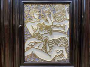 Art Deco period macassar sideboard - 4