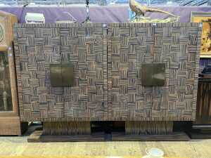 Anton Gerner, pair of macassar cabinets