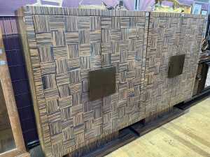 Anton Gerner, pair of macassar cabinets - 2