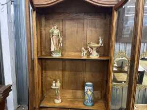 French walnut bookcase - 4