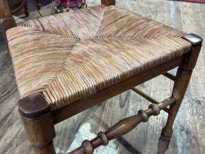 French Provincial style oak seven piece dining suite - 6