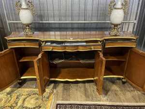 Baker 'The Stately Homes Collection' Regency style serpentine sideboard - 3