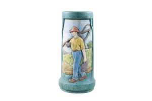 Antique Amphora bisque porcelain vase